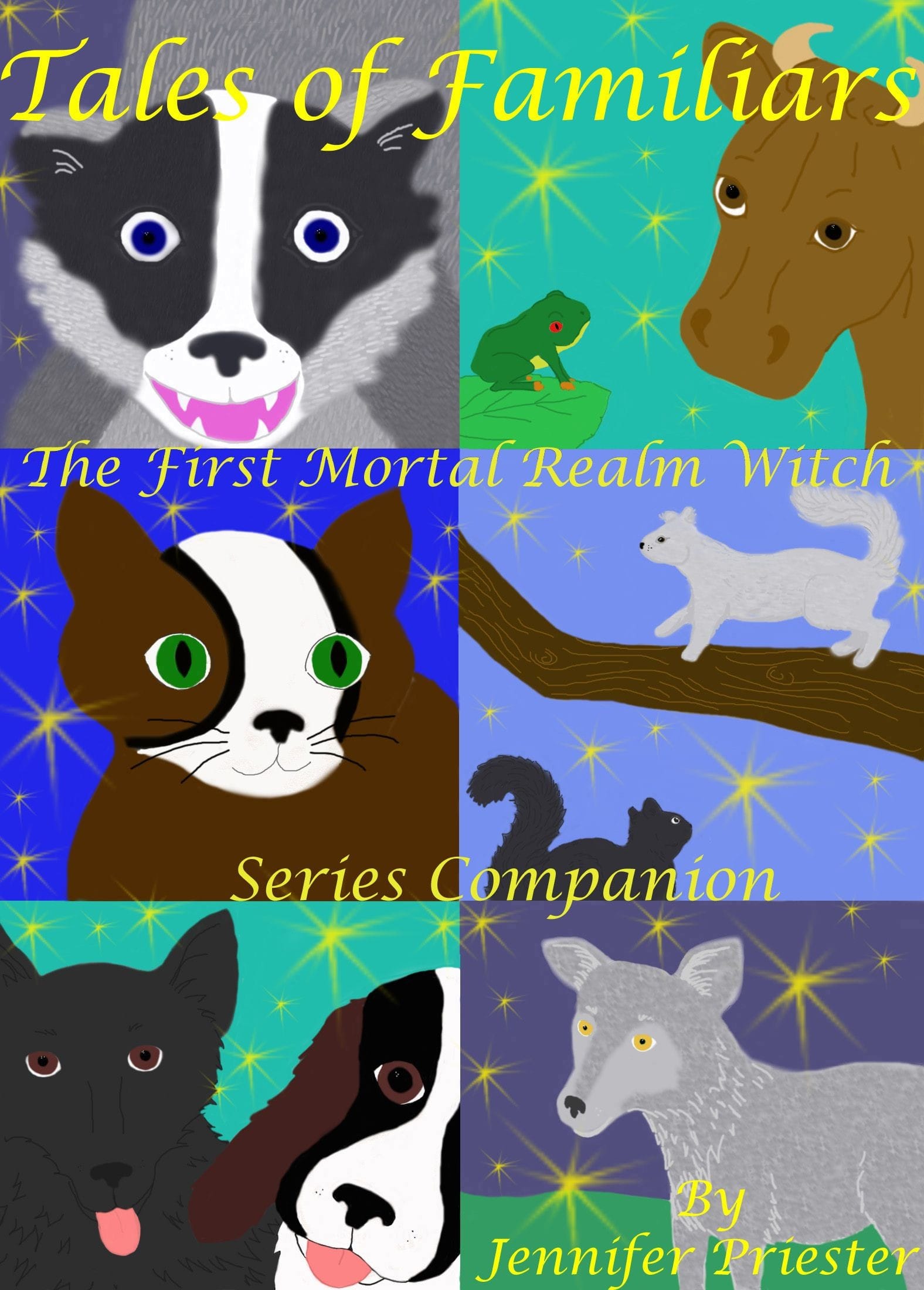 The cover page for Tales of Familiars, the first Mortal Realm Witch Series Companion book.